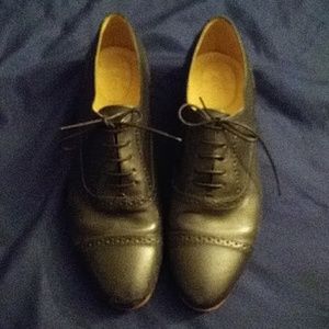 J. Crew black Oxford